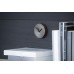 Настенные часы Nomon Atomo Pared Graphite (корпус - орех/основание - графит/стрелки - орех).  D=10см, H=10,5см