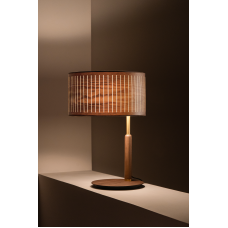 Настольная лампа (торшер) Nomon AUTUMN TABLE Walnut/Gold