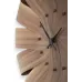 Часы Nomon Ciclo (основание - орех/стрелки - орех/деления - орех). D=55см