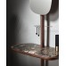 Консоль с зеркалом Nomon MOMENTOS RECIBIDOR Marble (орех+мрамор)