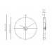 Часы Nomon DOBLE O (основание - хром+латунь/стрелки - венге+латунь), D=70см Н=80см Часы Nomon DOBLE O (основание - хром+латунь/стрелки - венге+латунь), D=70см Н=80см