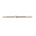 Часы Nomon MERLIN 4 GOLD+WALNUT N 125 (орех+латунь). D=125см