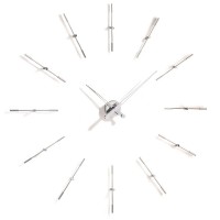 Часы Merlin 12 i, Nomon CHROME (хром). D=110см