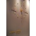Часы Nomon Mixto Gold N 155, полированная латунь/орех. D=155см