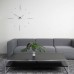 Часы Nomon Mixto i Black, хром/черный лак. D=110см Часы Nomon Mixto i Black, хром/черный лак. D=110см