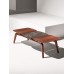 Стол MESA MIXTA TRIO S (2 столешницы из ореха и 1 из мрамора)