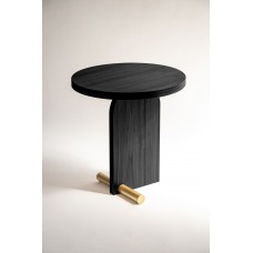 Стол MESAS NOVA 1 Black Ash/Gold Стол MESAS NOVA 1 Black Ash/Gold