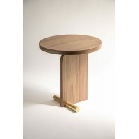 Стол MESAS NOVA 1 Walnut/Gold