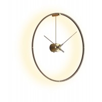 Часы Nomon OMBRA PREMIUM WALL, D=80см (основание и стрелки - орех/центр - латунь) Часы Nomon OMBRA PREMIUM WALL, D=80см (основание и стрелки - орех/центр - латунь)
