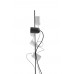 Напольный светильник Nomon ONFA SUELO Black ash/Graphite