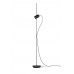 Напольный светильник Nomon ONFA SUELO Black ash/Graphite