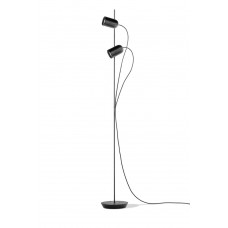 Напольный светильник Nomon ONFA FLOOR DOUBLE SPOTLIGHT black ash