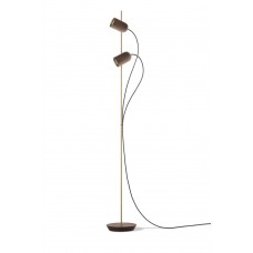 Напольный светильник Nomon ONFA FLOOR DOUBLE SPOTLIGHT walnut