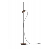 Напольный светильник Nomon ONFA SUELO Graphite/Walnut