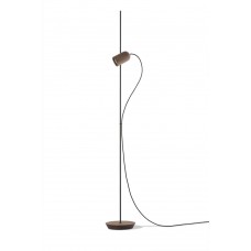 Напольный светильник Nomon ONFA SUELO Graphite/Walnut