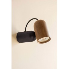 Настенный светильник Nomon ONFA WALL Black/Walnut
