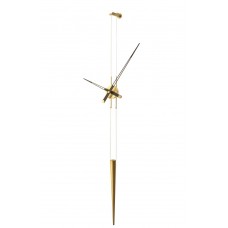 Часы Nomon PENDULO GOLD N  (основа - полированная латунь/стрелки - венге, маятник - латунь) D=74см, H-max.=400см