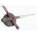 Часы Nomon PENDULO GRAPHITE N (основа - латунь с графитовой отделкой/стрелки и маятник - орех) D=74см, H-max.=400см