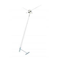 Часы Nomon Pisa L WHITE, (хромированная сталь/белый лак). D=74см, H=150см