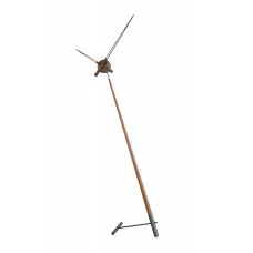 Часы Nomon Pisa Graphite T  (графит/орех). D=74см, H=150см