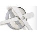 Часы Nomon RODON MINI L WHITE (основа - хромированная сталь/стрелки - белый лак) D=50см