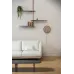 Часы Nomon SWING i (основа - орех/стрелки и маятник - полированная латунь). D=34см, H=80см
