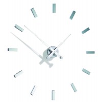 Часы Nomon Tacon 12i WHITE, (хромированная сталь) D=74см