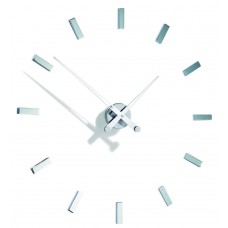 Часы Nomon Tacon 12i WHITE, (хромированная сталь) D=74см