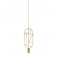 Подвесной светильник NOMON HOME WOODEN DOTS, CONF. 02, GOLD