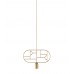 Подвесной светильник NOMON HOME WOODEN DOTS, CONF. 03, GOLD