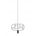 Подвесной светильник NOMON HOME WOODEN DOTS, CONF. 03, GRAPHITE