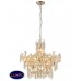 Люстра подвесная Lumien Hall ЭЛИАН 0002/12PO-SRGD