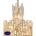 Люстра подвесная Lumien Hall ЭЛИАН 0002/12PO-SRGD