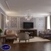 Люстра подвесная Lumien Hall ЭЛИАН 0002/20PR-SRGD