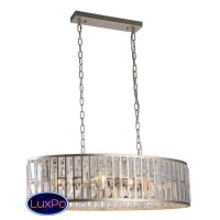 Люстра подвесная Lumien Hall КАРОЛЬ 0003/6P-SRGD-CL