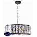 Люстра подвесная Lumien Hall КАРОЛЬ 0003/8P-BK-CL