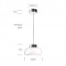                                                                  Подвесной светильник Leucos                                        <span>Aella Mini 20 S Antique Glass</span>                  
