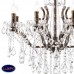 Люстра подвесная Lumien Hall СТЕФАНИ 0036/8P-MBRG