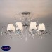 Люстра потолочная Eurosvet Rosalva 10021/8 хром