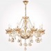 Люстра Eurosvet 10052/8 золото/тонированный хрусталь Strotskis Diamond
