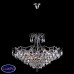 Люстра подвесная хрустальная Eurosvet Crystal 10080/12 хром / прозрачный хрусталь