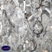 Люстра подвесная хрустальная Eurosvet Crystal 10080/12 хром / прозрачный хрусталь