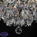 Люстра подвесная хрустальная Eurosvet Crystal 10080/12 хром / прозрачный хрусталь