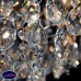 Люстра подвесная хрустальная Eurosvet Crystal 10080/6 хром / прозрачный хрусталь