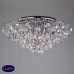 Люстра потолочная хрустальная Eurosvet Crystal 10081/12 хром / прозрачный хрусталь