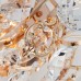 Бра хрустальное Eurosvet Crystal 10081/2 золото/прозрачный хрусталь Strotskis