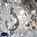 Люстра потолочная хрустальная Eurosvet Crystal 10081/6 хром / прозрачный хрусталь