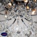 Люстра потолочная хрустальная Eurosvet Crystal 10081/6 хром / прозрачный хрусталь