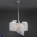 Люстра подвесная Eurosvet Leoni 10090/5 хром/прозрачный хрусталь Strotskis