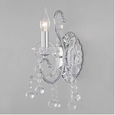 Бра Eurosvet(Collana) 10096/1 хром/прозрачный хрусталь Strotskis